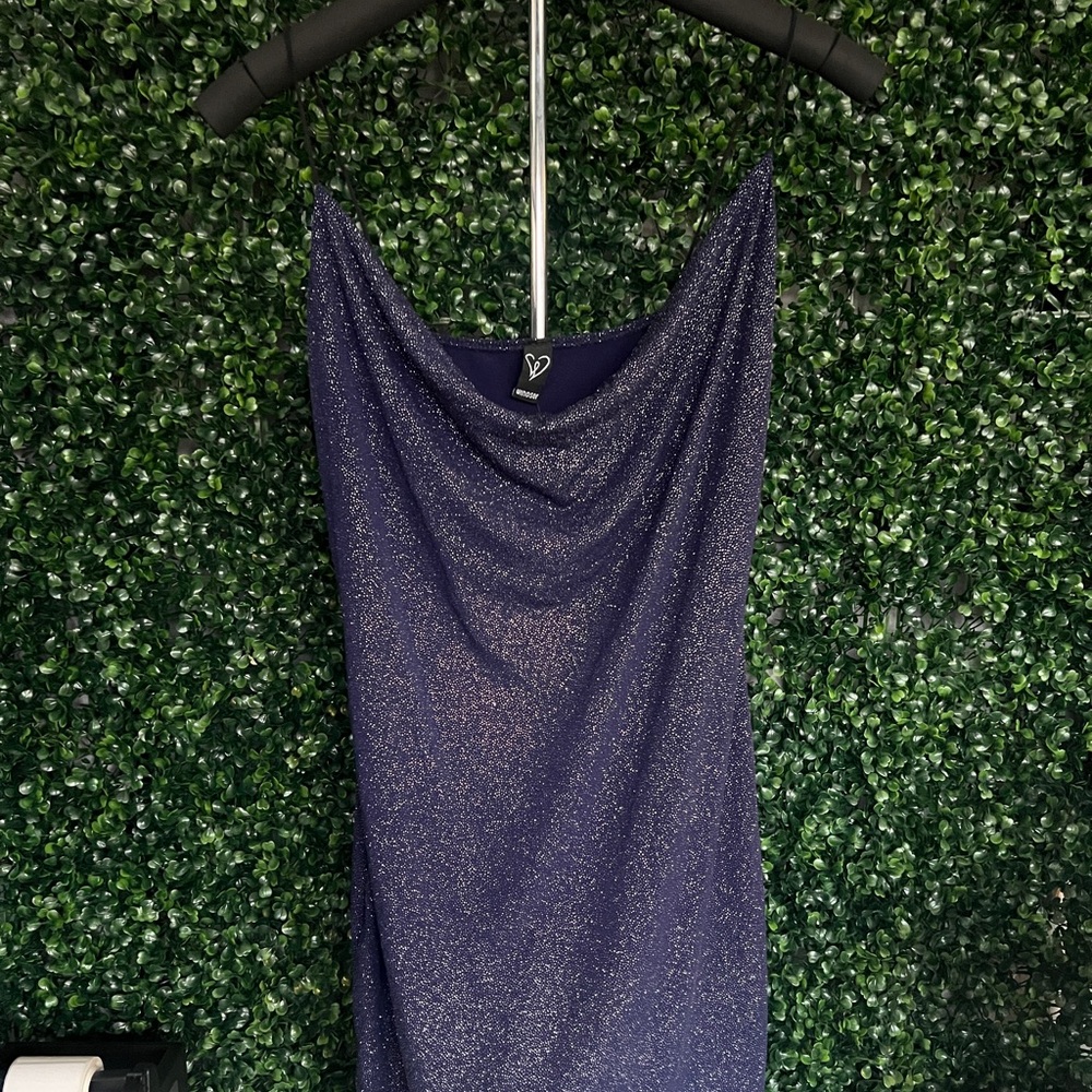 Windsor Blue Sparkle Cocktail Dress